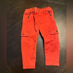 Mayoral pant orange cargo size 12 months